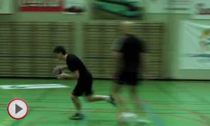 Handball hits – Sprint signal training